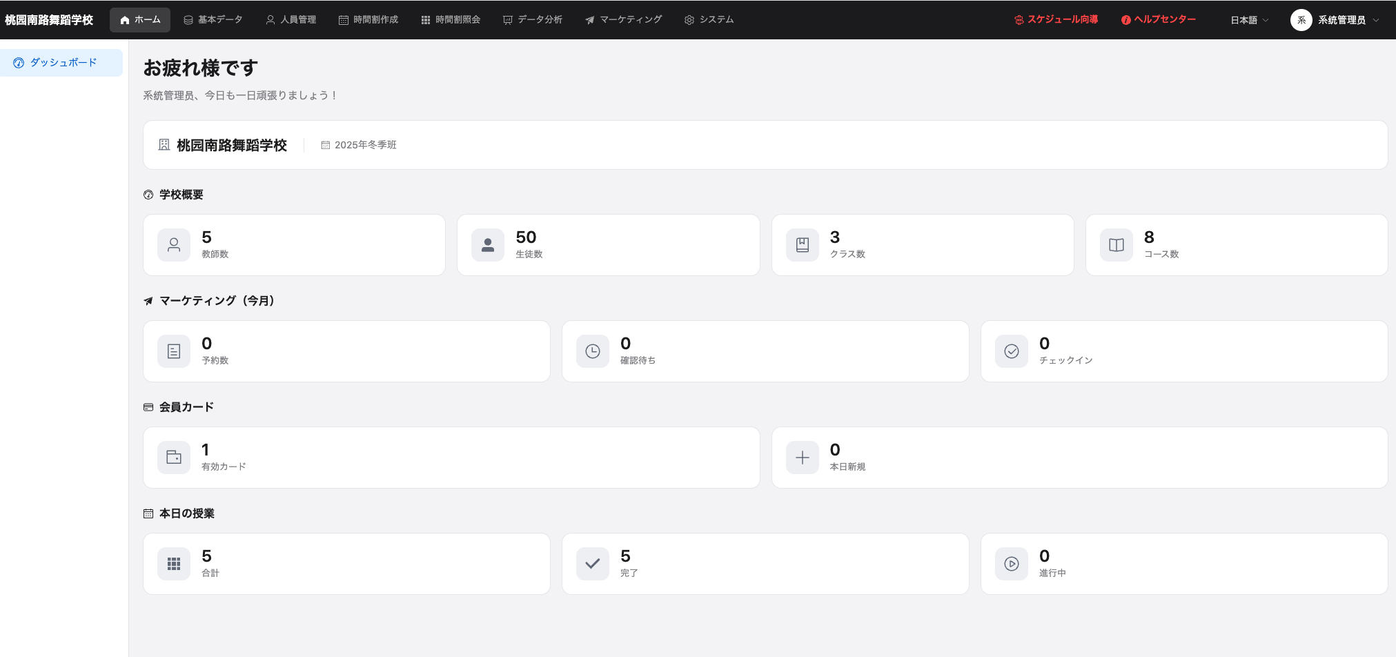 小喵スケジューラー - 管理ダッシュボード